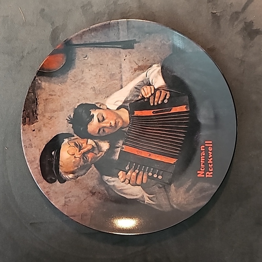 Bradford Exchange "The Music Maker" Rockwell Heritage Co…